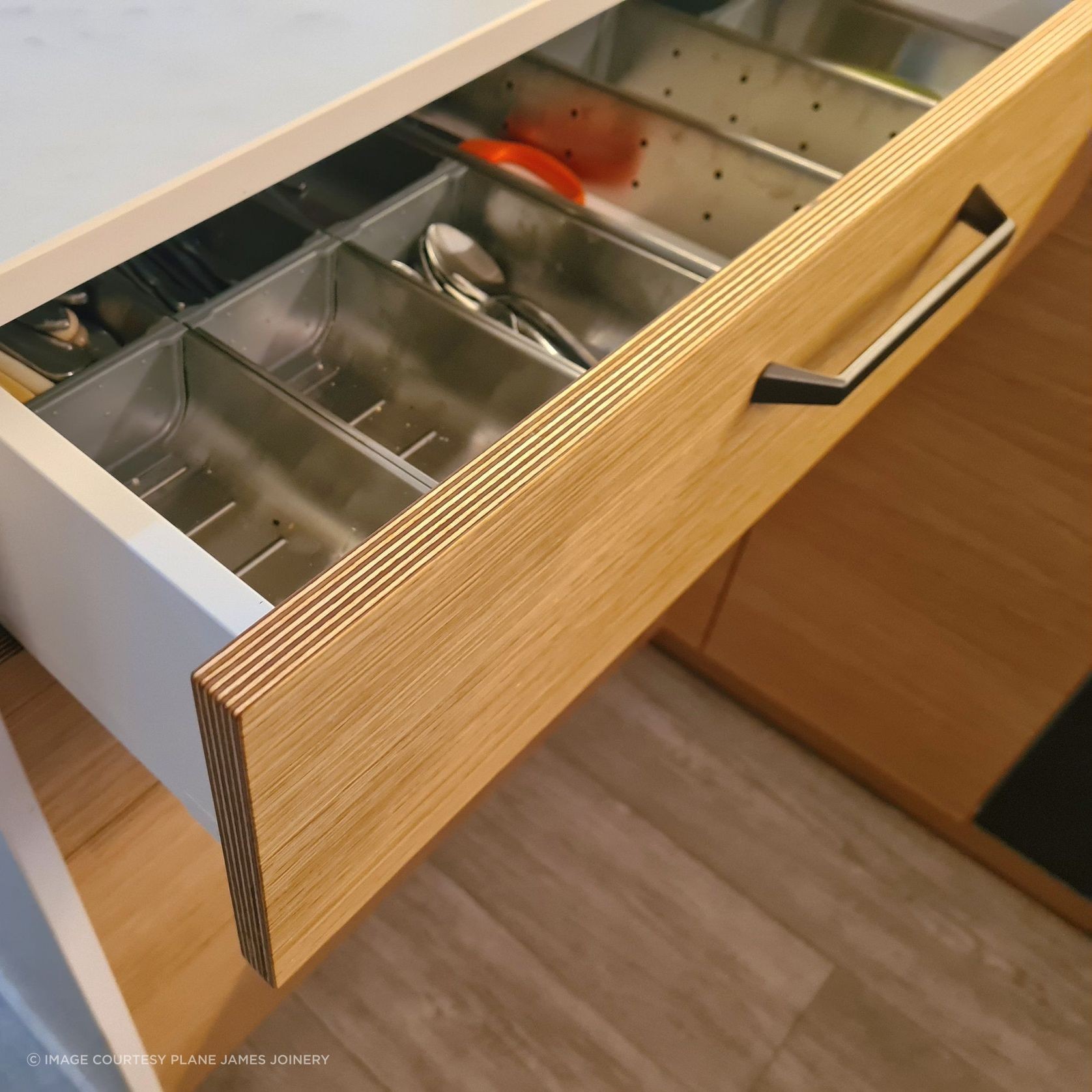 Inoxa Stainless Steel Drawer Organising System gallery detail image