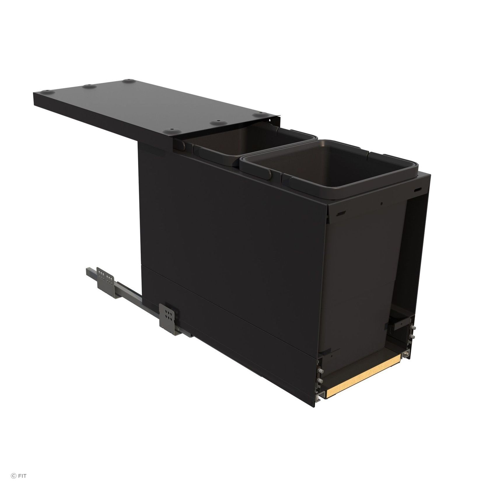 Tanova FLEX Kitchen Bin Solution For Slimline Drawers gallery detail image