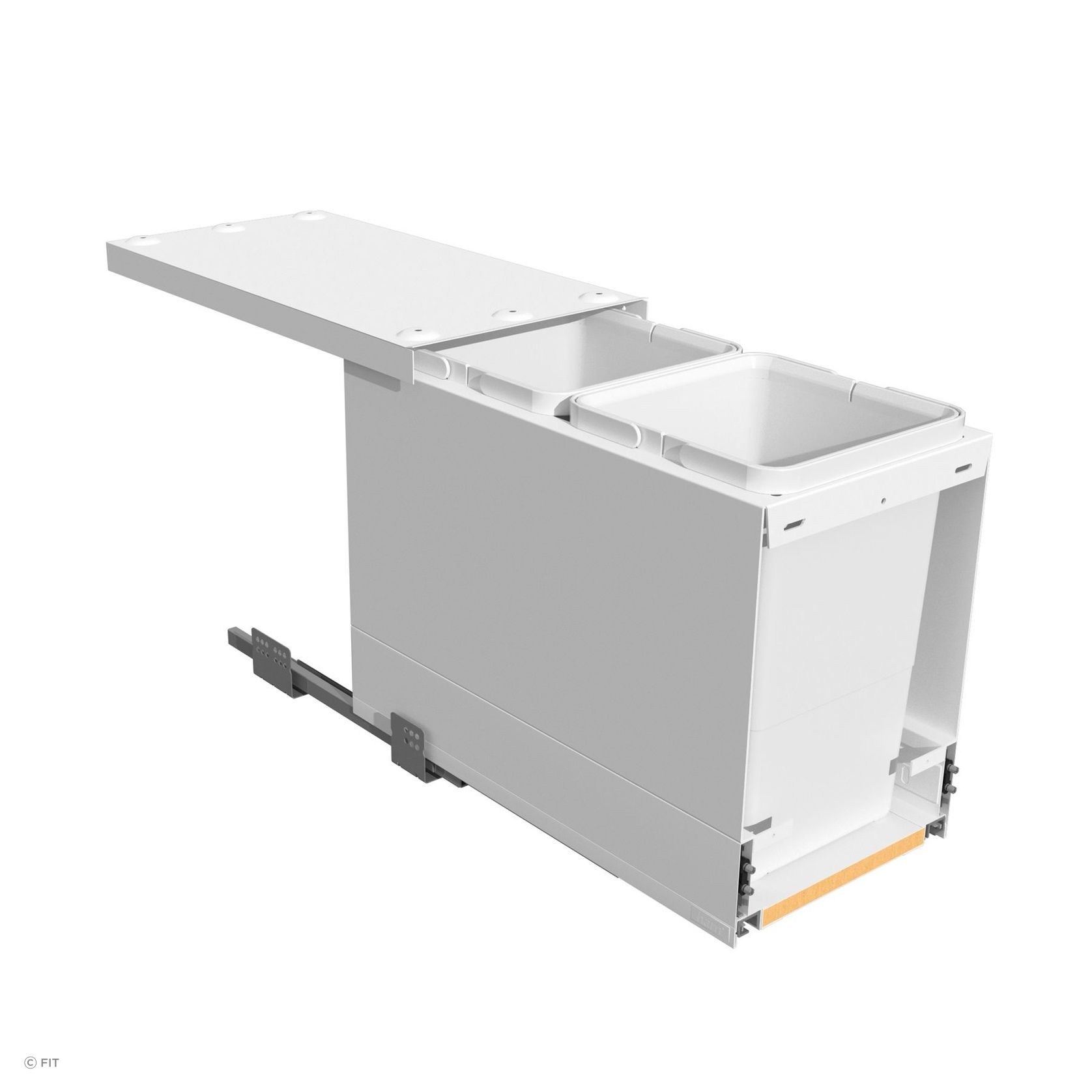 Tanova FLEX Kitchen Bin Solution For Slimline Drawers gallery detail image