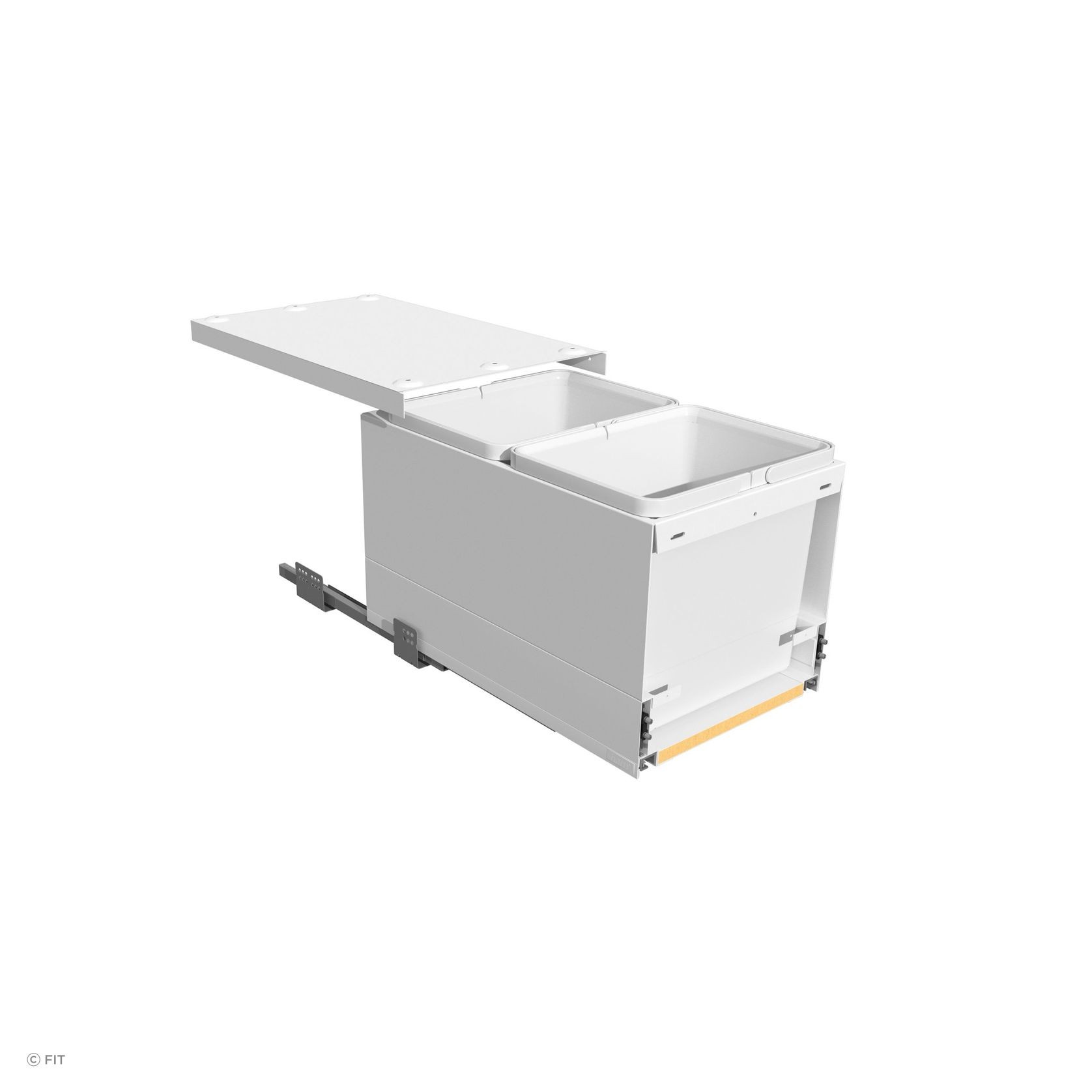 Tanova FLEX Kitchen Bin Solution For Slimline Drawers gallery detail image