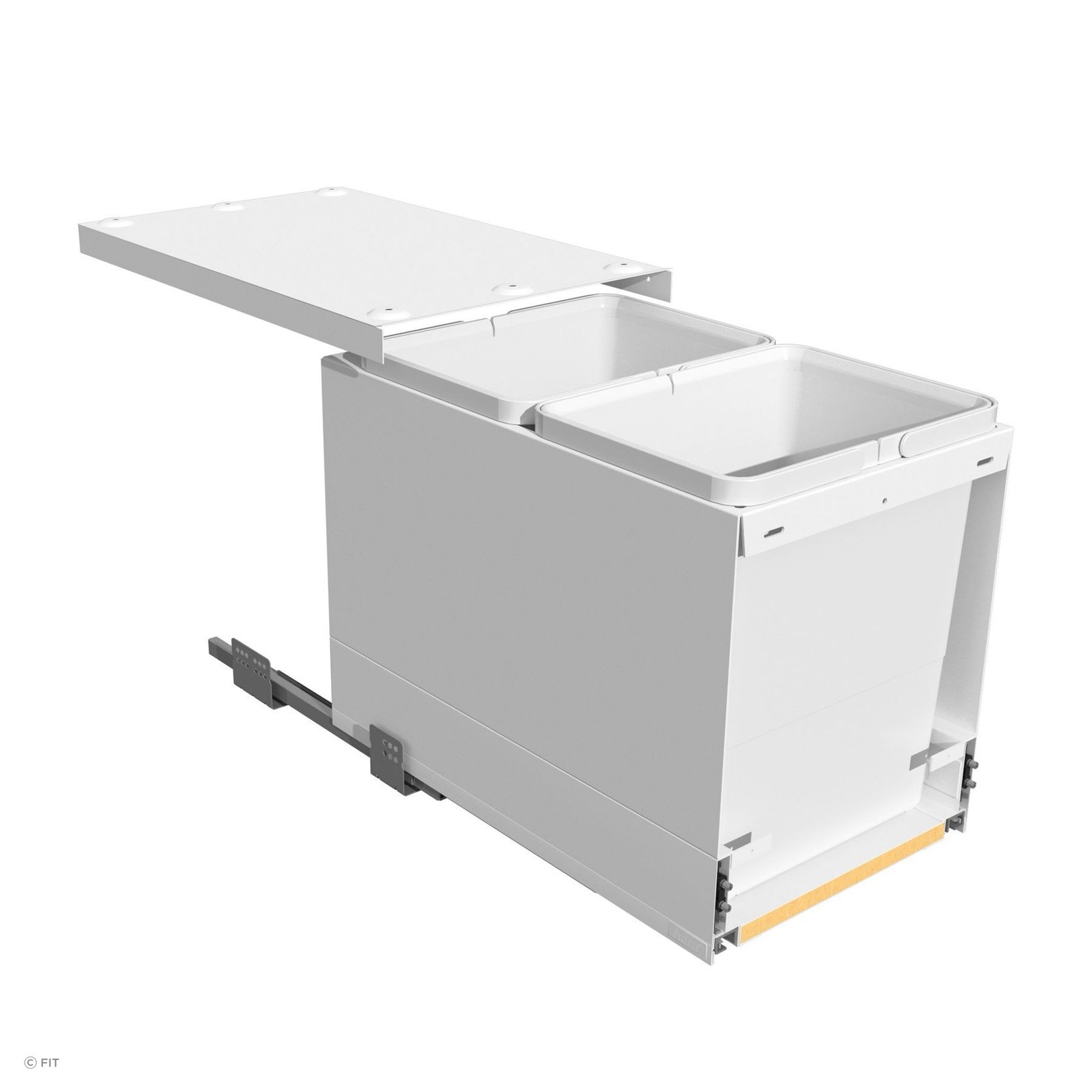 Tanova FLEX Kitchen Bin Solution For Slimline Drawers gallery detail image