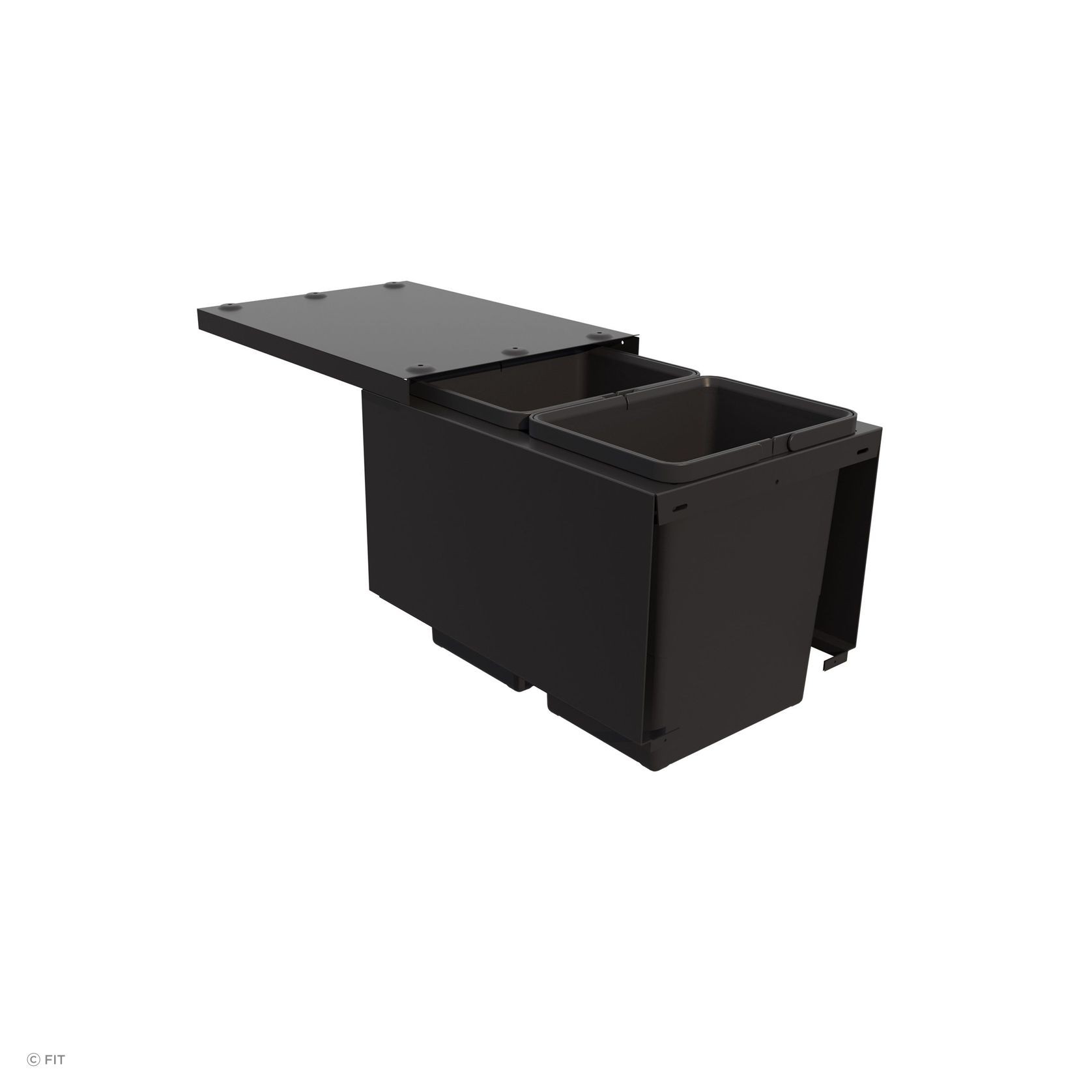 Tanova FLEX Kitchen Bin Solution For Slimline Drawers gallery detail image