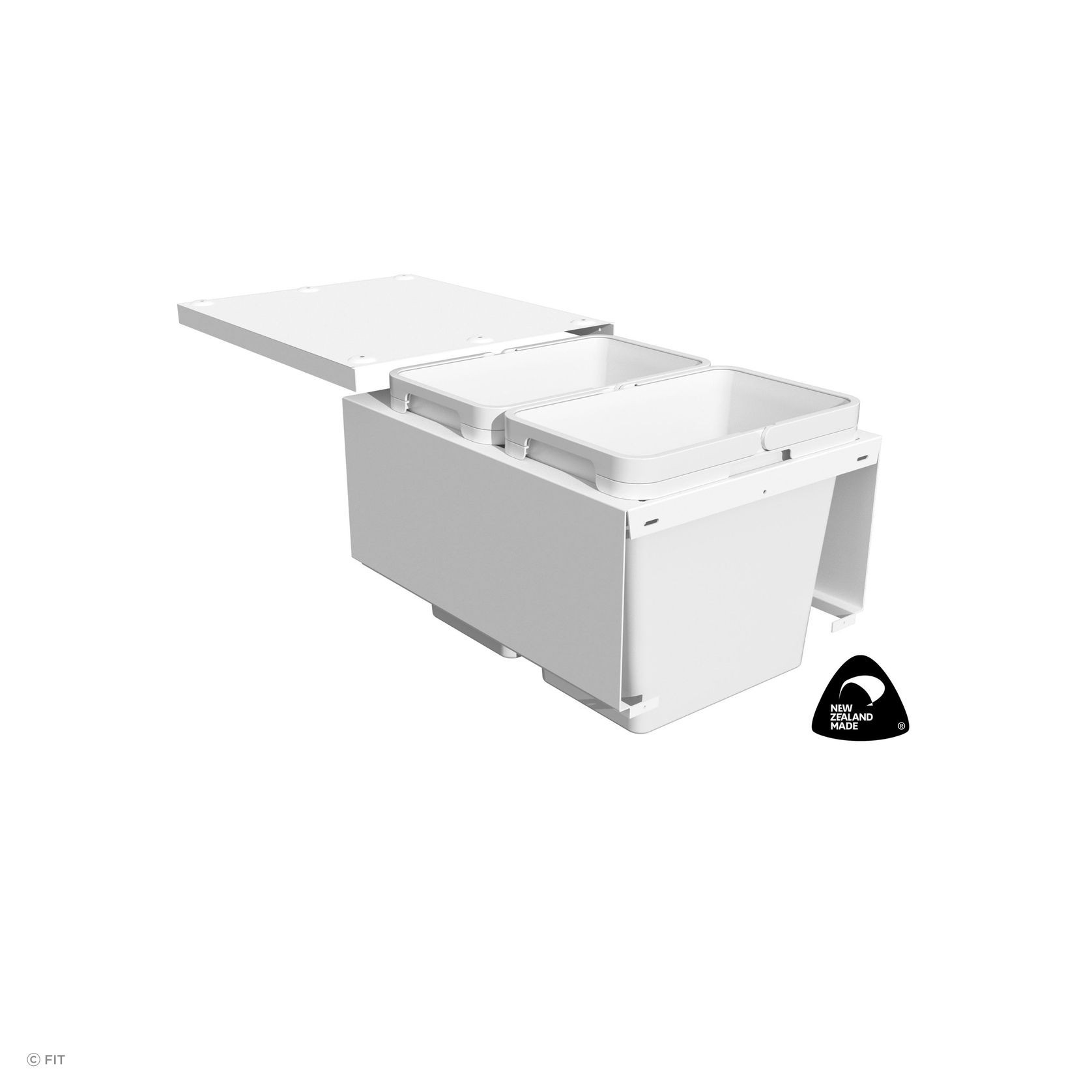 Tanova FLEX Kitchen Bin Solution For Slimline Drawers gallery detail image