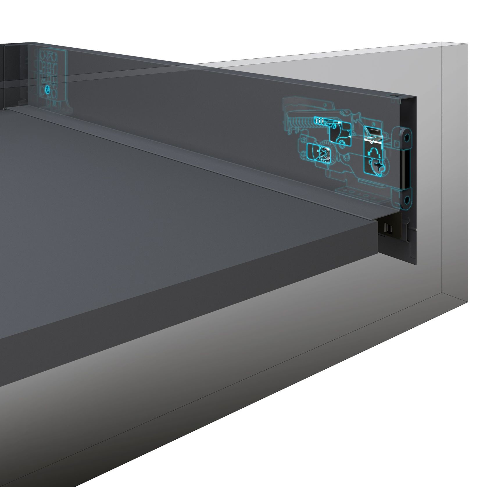 ALUNAN T Slimwall Soft Close Drawer System gallery detail image