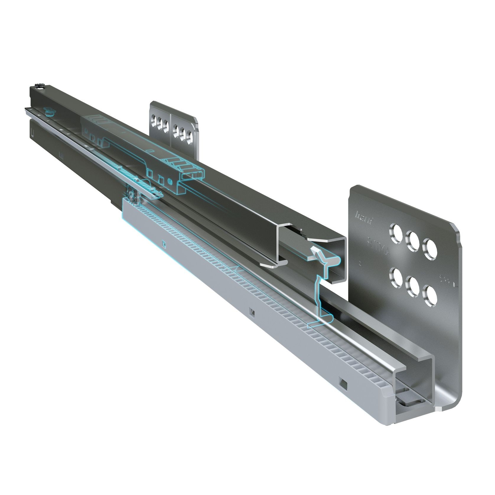 ALUNAN T Slimwall Soft Close Drawer System gallery detail image