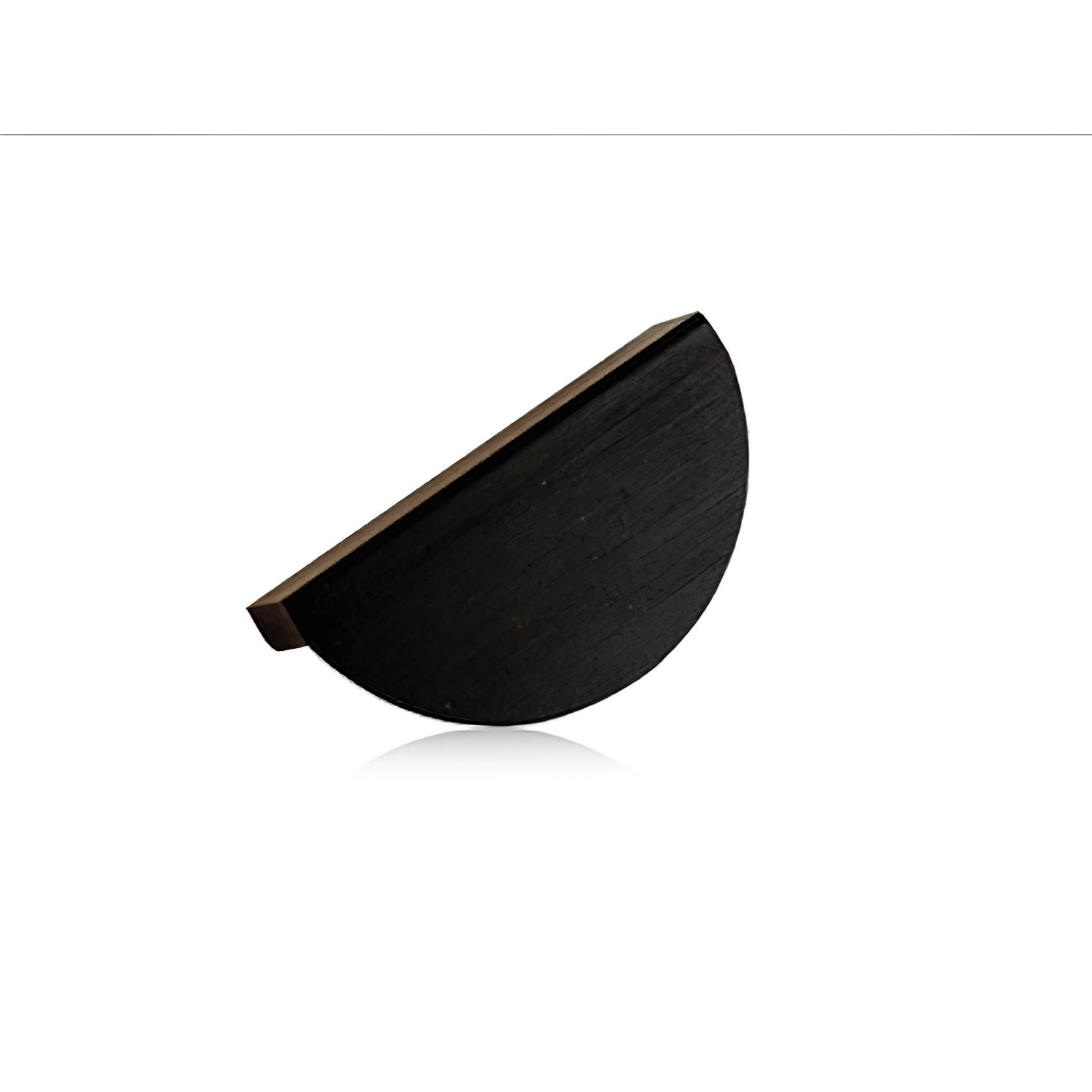 Krome Half Moon Handle 64mm Matt Black gallery detail image
