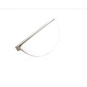 Krome Half Moon Handle 64mm Matt White gallery detail image