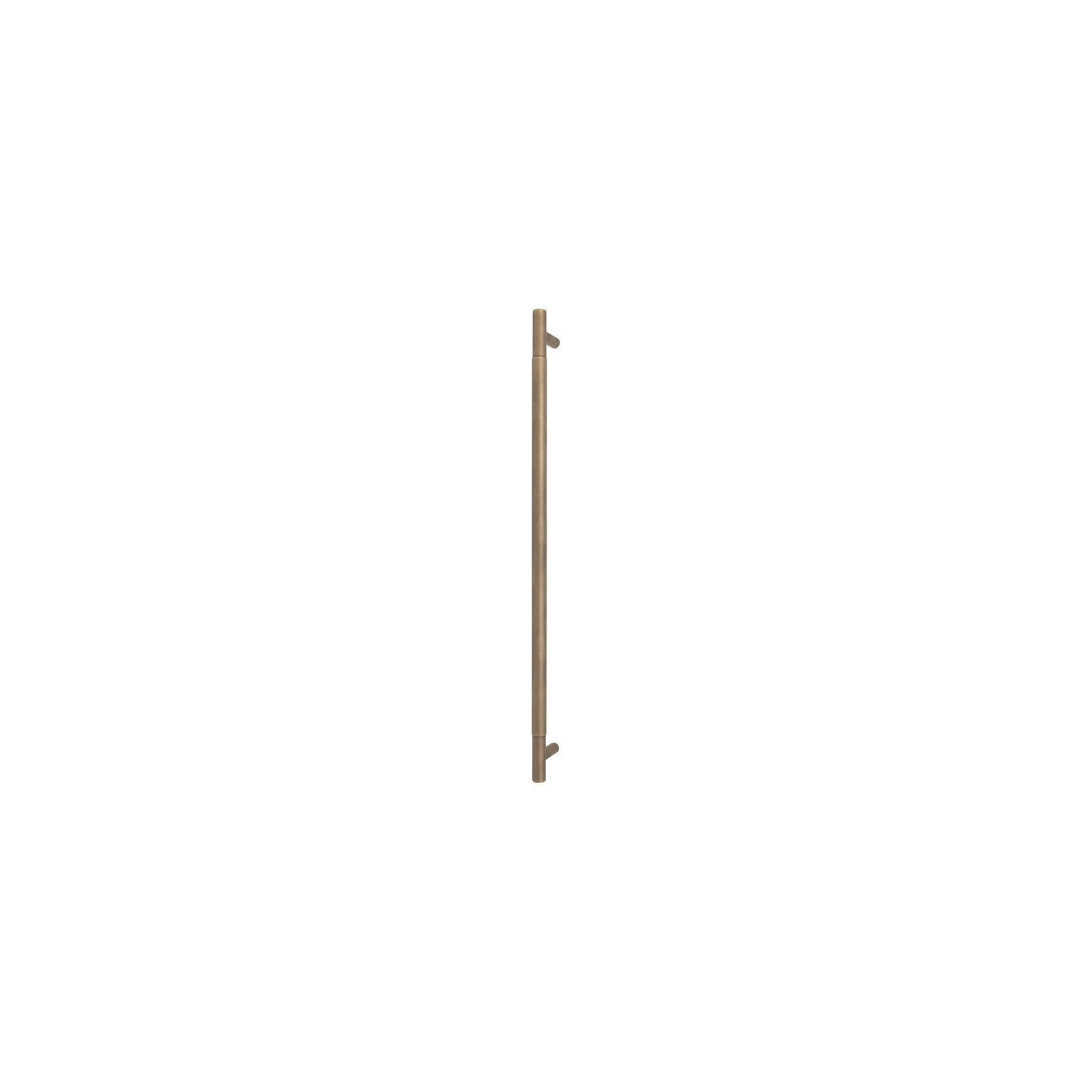 Textured Solid Brass Pull Handle - Plain gallery detail image