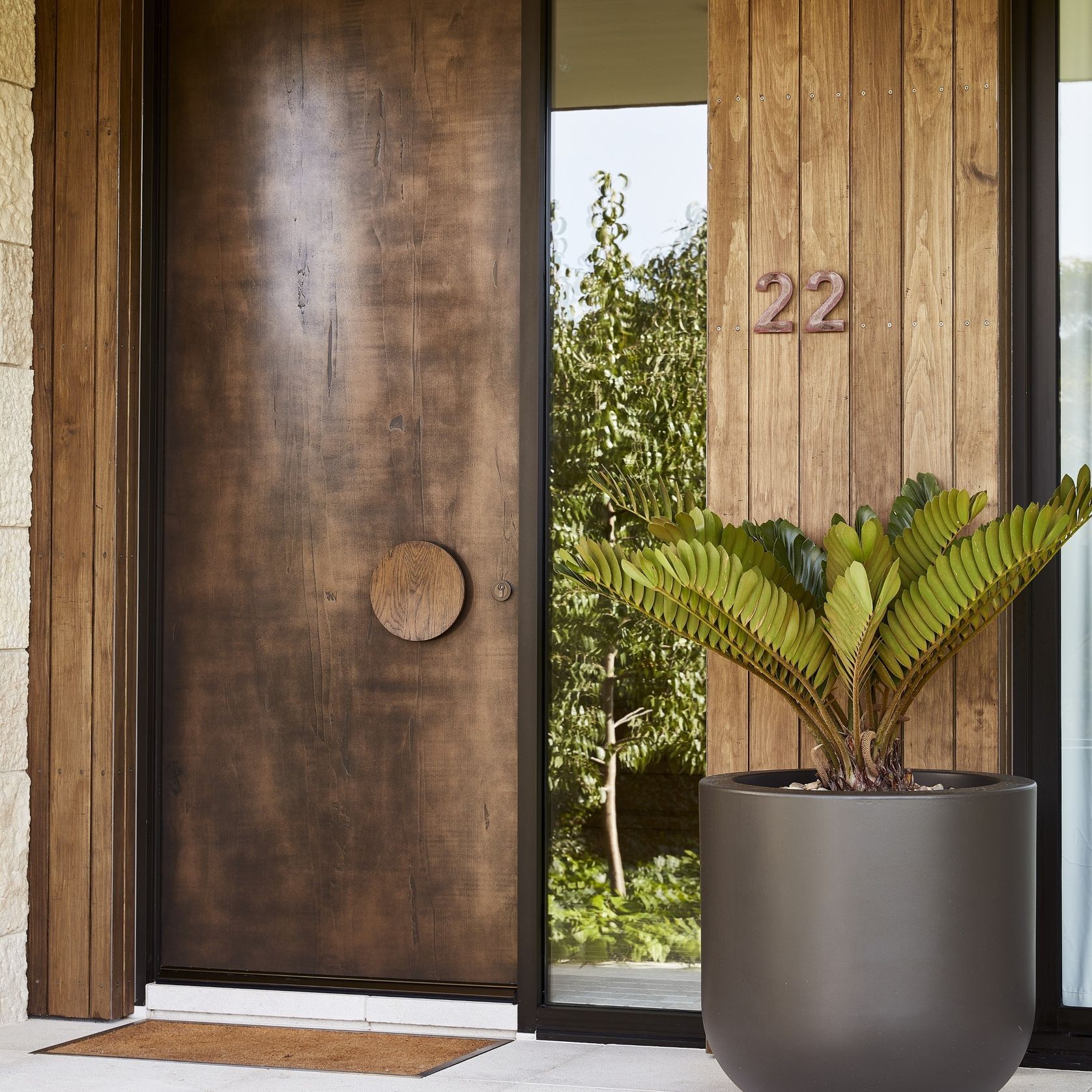 Luna - Timber Door Handle - TDH007 gallery detail image
