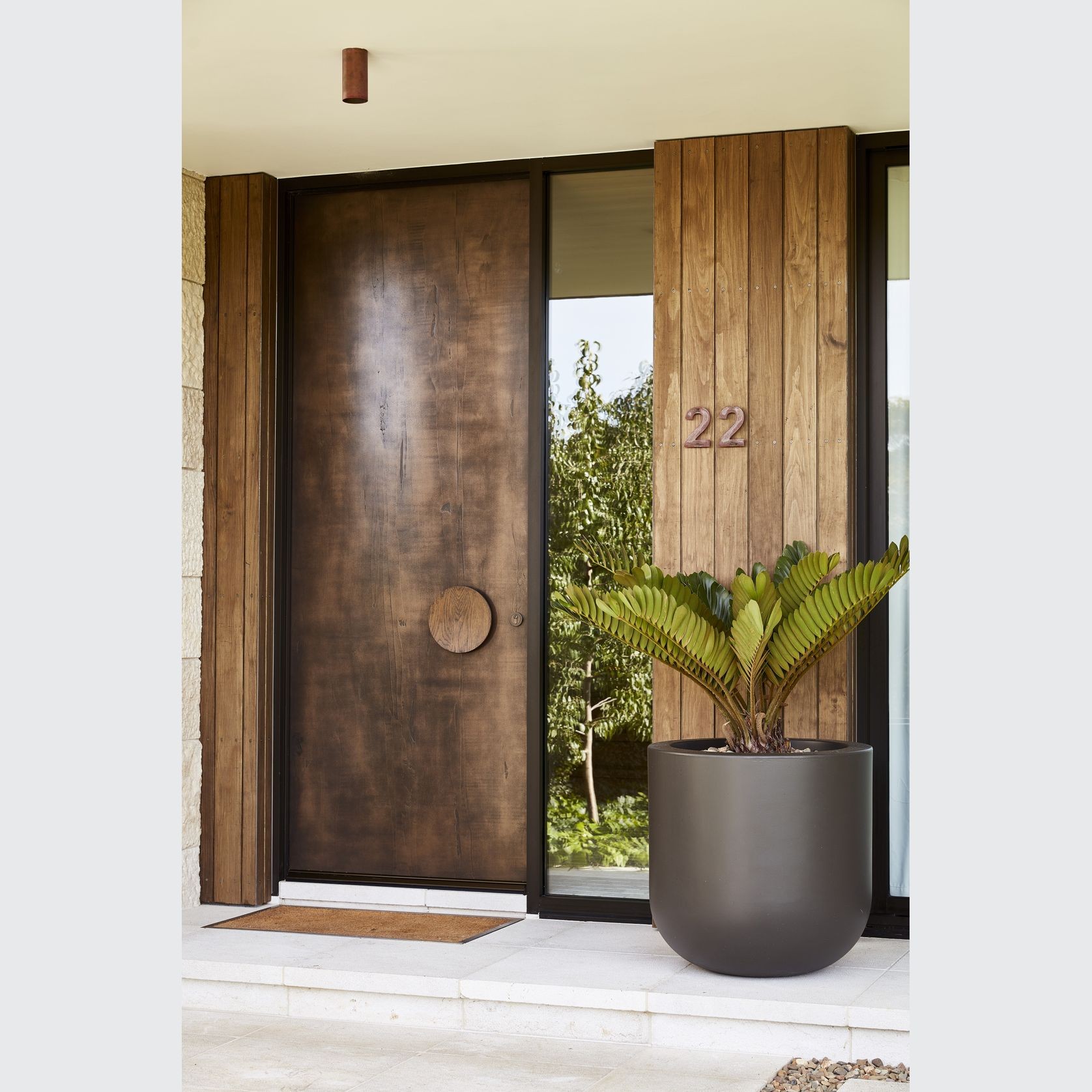 Luna - Timber Door Handle - TDH007 gallery detail image