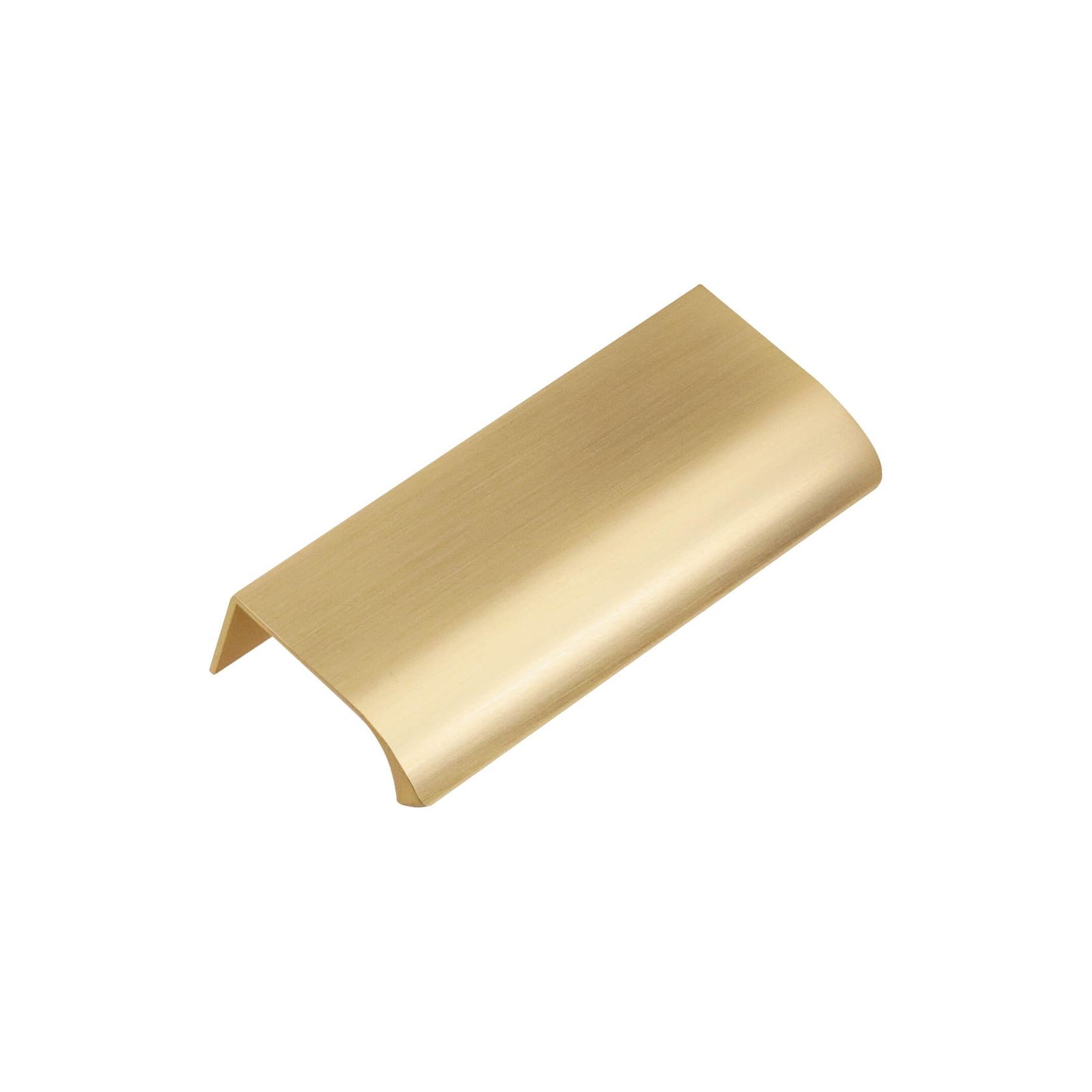 Kitchen lip pull handles darwin Matt black /Brushed brass/Brushed nickel/Matt white gallery detail image