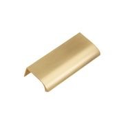 Kitchen lip pull handles darwin Matt black /Brushed brass/Brushed nickel/Matt white gallery detail image