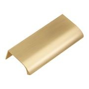 Kitchen lip pull handles darwin Matt black /Brushed brass/Brushed nickel/Matt white gallery detail image