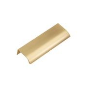 Kitchen lip pull handles darwin Matt black /Brushed brass/Brushed nickel/Matt white gallery detail image