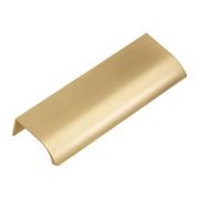 Kitchen lip pull handles darwin Matt black /Brushed brass/Brushed nickel/Matt white gallery detail image