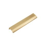 Kitchen lip pull handles darwin Matt black /Brushed brass/Brushed nickel/Matt white gallery detail image