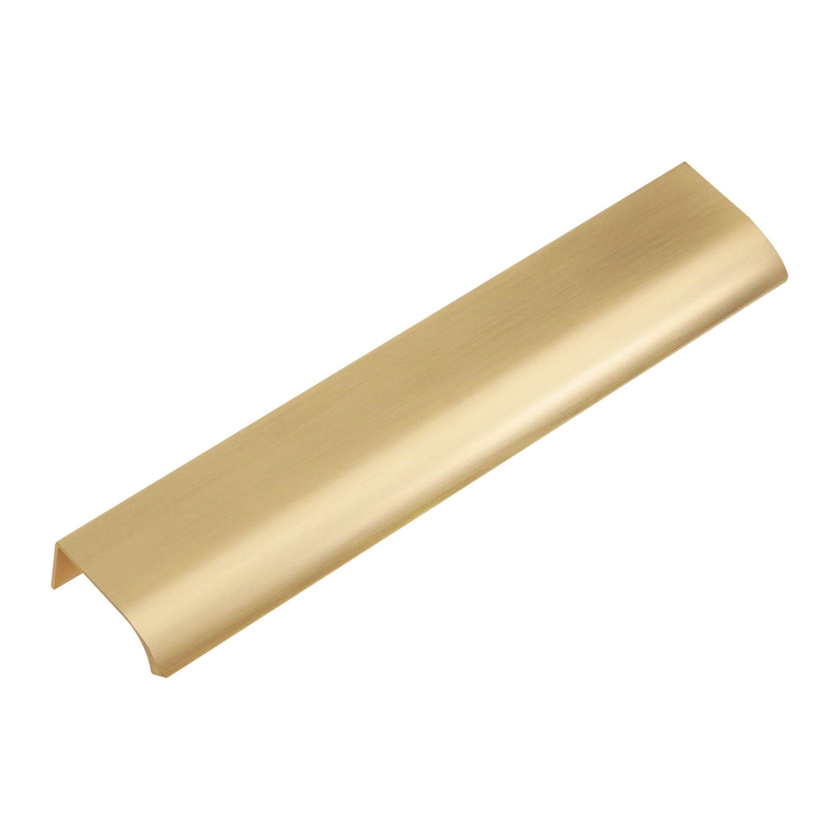 Kitchen lip pull handles darwin Matt black /Brushed brass/Brushed nickel/Matt white gallery detail image