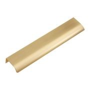 Kitchen lip pull handles darwin Matt black /Brushed brass/Brushed nickel/Matt white gallery detail image