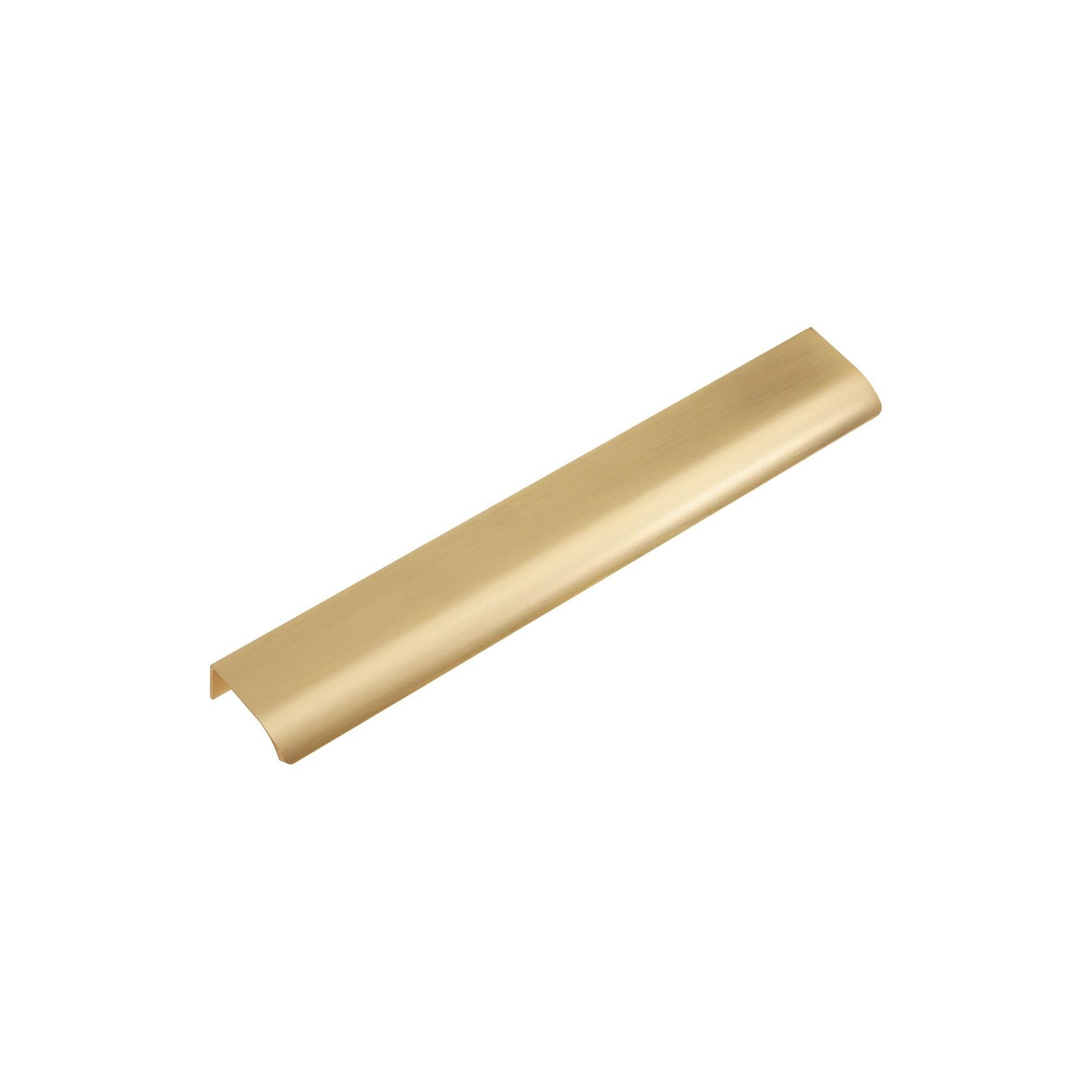 Kitchen lip pull handles darwin Matt black /Brushed brass/Brushed nickel/Matt white gallery detail image