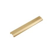 Kitchen lip pull handles darwin Matt black /Brushed brass/Brushed nickel/Matt white gallery detail image