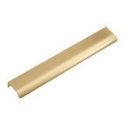 Kitchen lip pull handles darwin Matt black /Brushed brass/Brushed nickel/Matt white gallery detail image