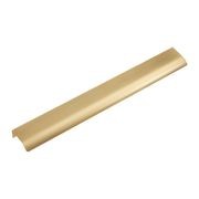 Kitchen lip pull handles darwin Matt black /Brushed brass/Brushed nickel/Matt white gallery detail image