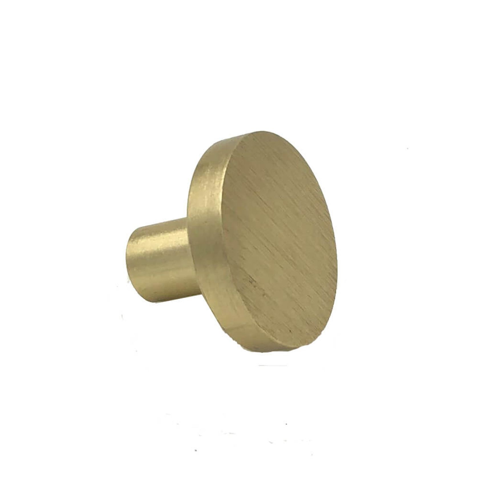 Kitchen drawer flat knobs Coffs Harbour Matt black / brushed brass /Brushed nickel /Chrome / Matt white gallery detail image