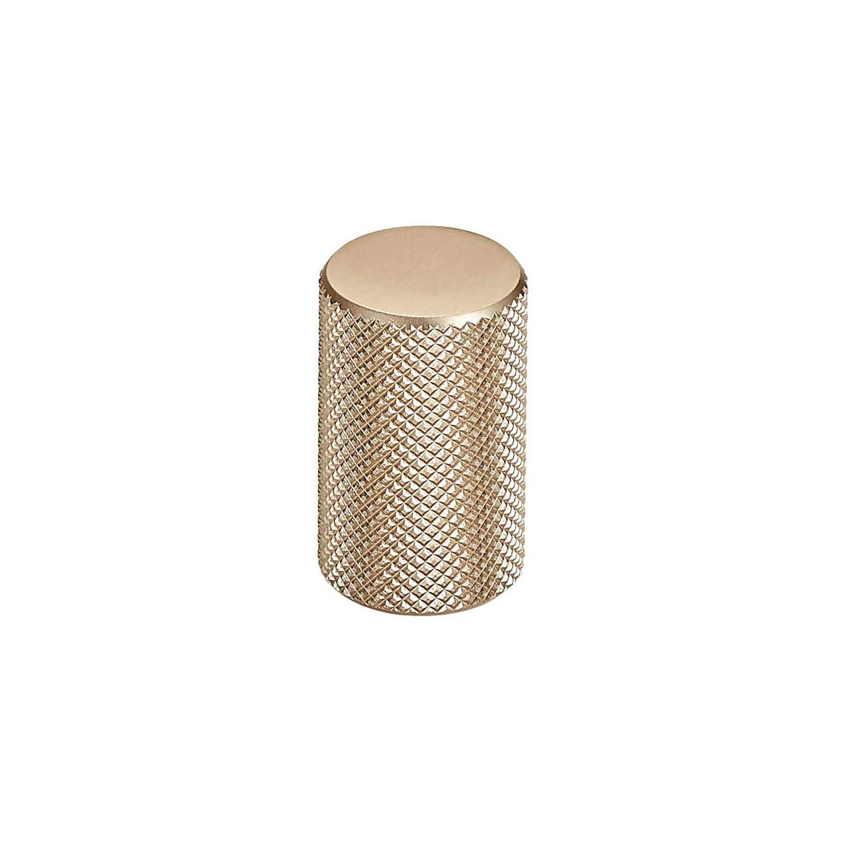 KT&CO Kitchen handles Knurled Bondi matt black / satin nickel / dark brushed brass/ champagne gallery detail image