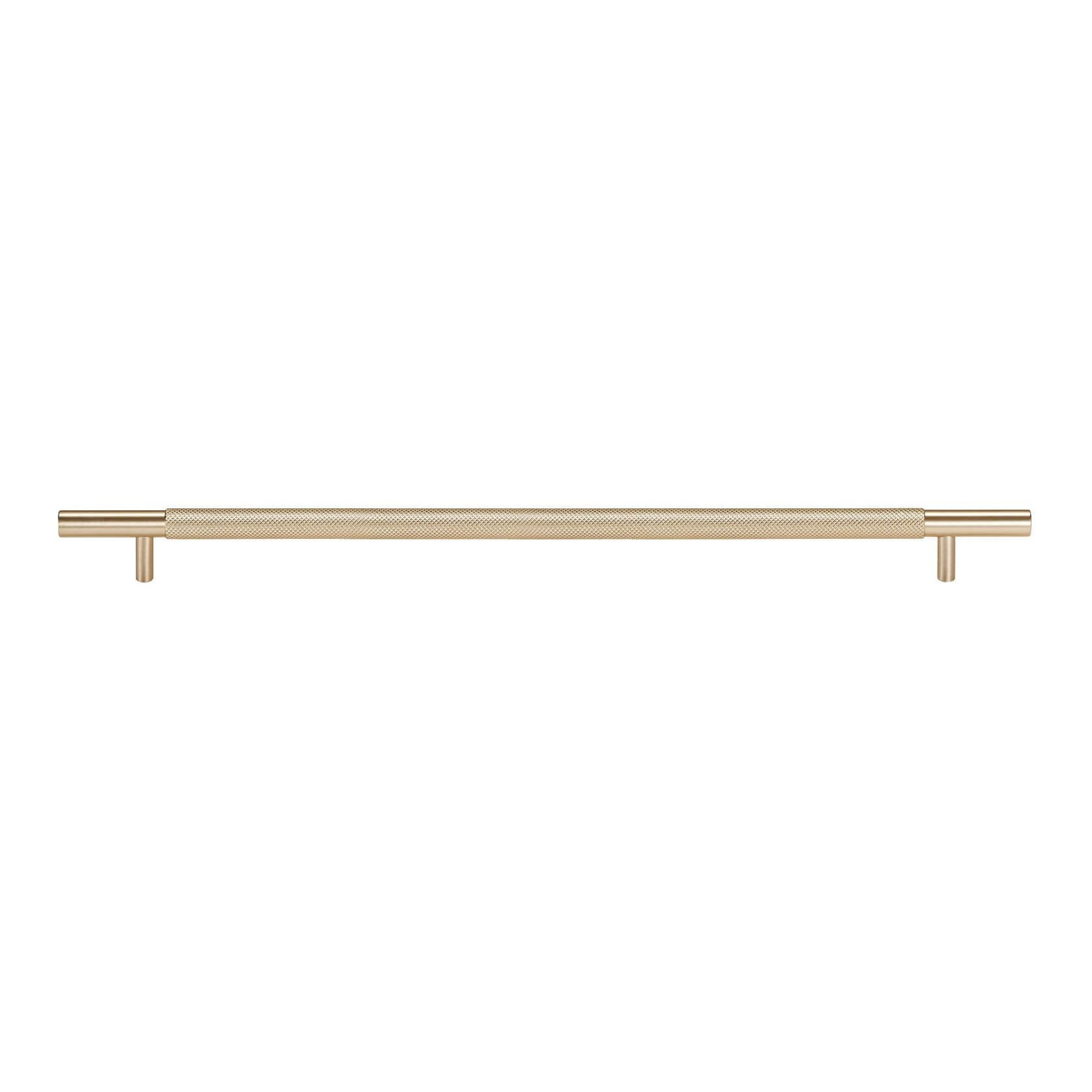 KT&CO Kitchen handles Knurled Bondi matt black / satin nickel / dark brushed brass/ champagne gallery detail image