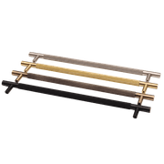 Appliance Pull handles Black / Brass / Nickel / antique aged brass burleigh heads gallery detail image