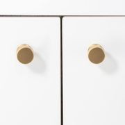 Kitchen drawer Knurled knobs solid brass gallery detail image