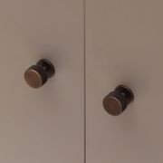 Solid Brass Knurled Kitchen Drawer Knobs gallery detail image