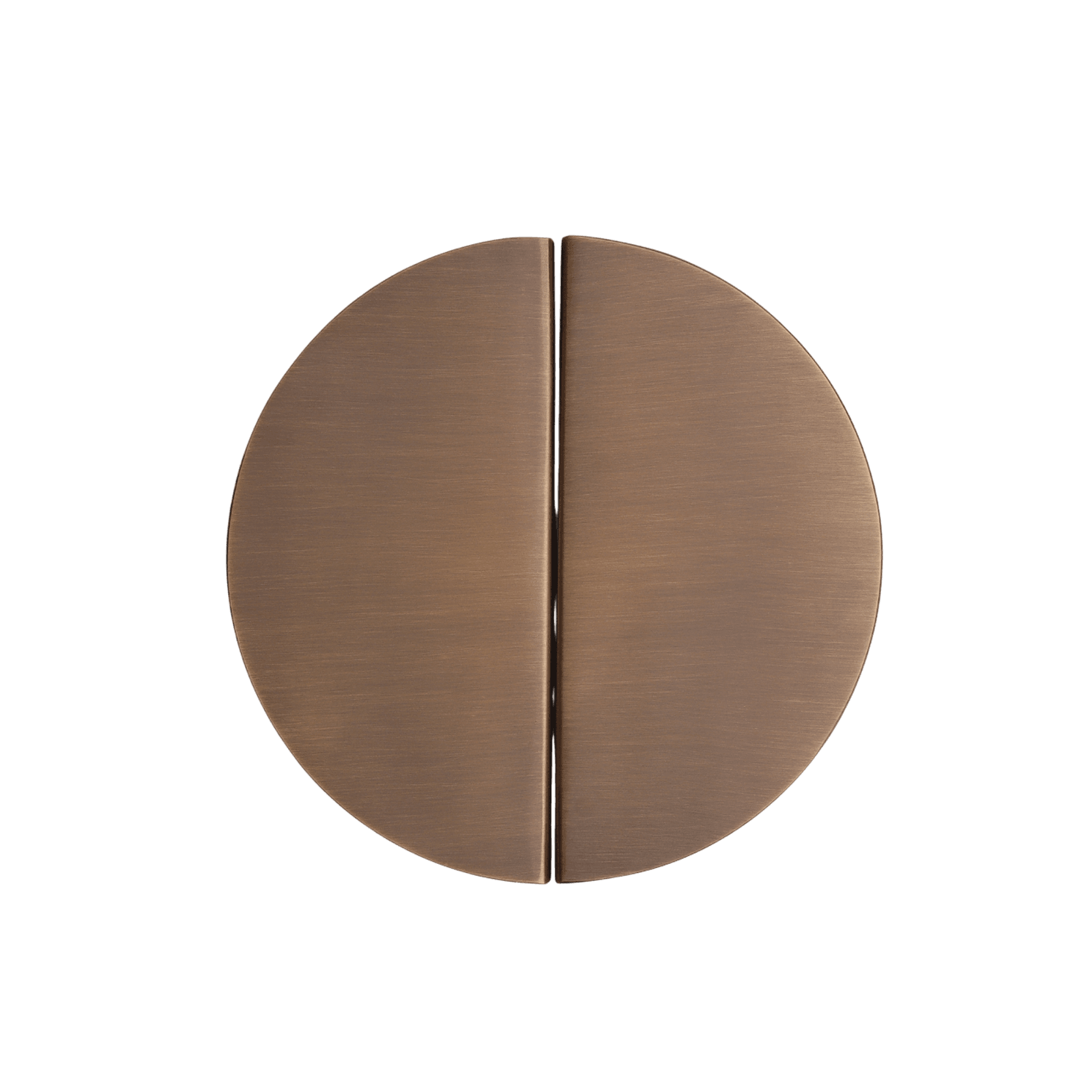 Albany Luna Half Moon Solid Brass Pull Handles gallery detail image