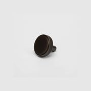 Kitchen drawer Knurled knobs round brass / nickel / black / antique Brass gallery detail image