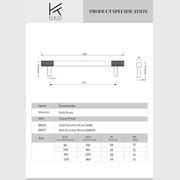kitchen cabinet handles Toowoomba solid brass gallery detail image