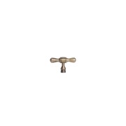 KT&CO Kitchen cabinet handles antique aged brass Clovelly gallery detail image