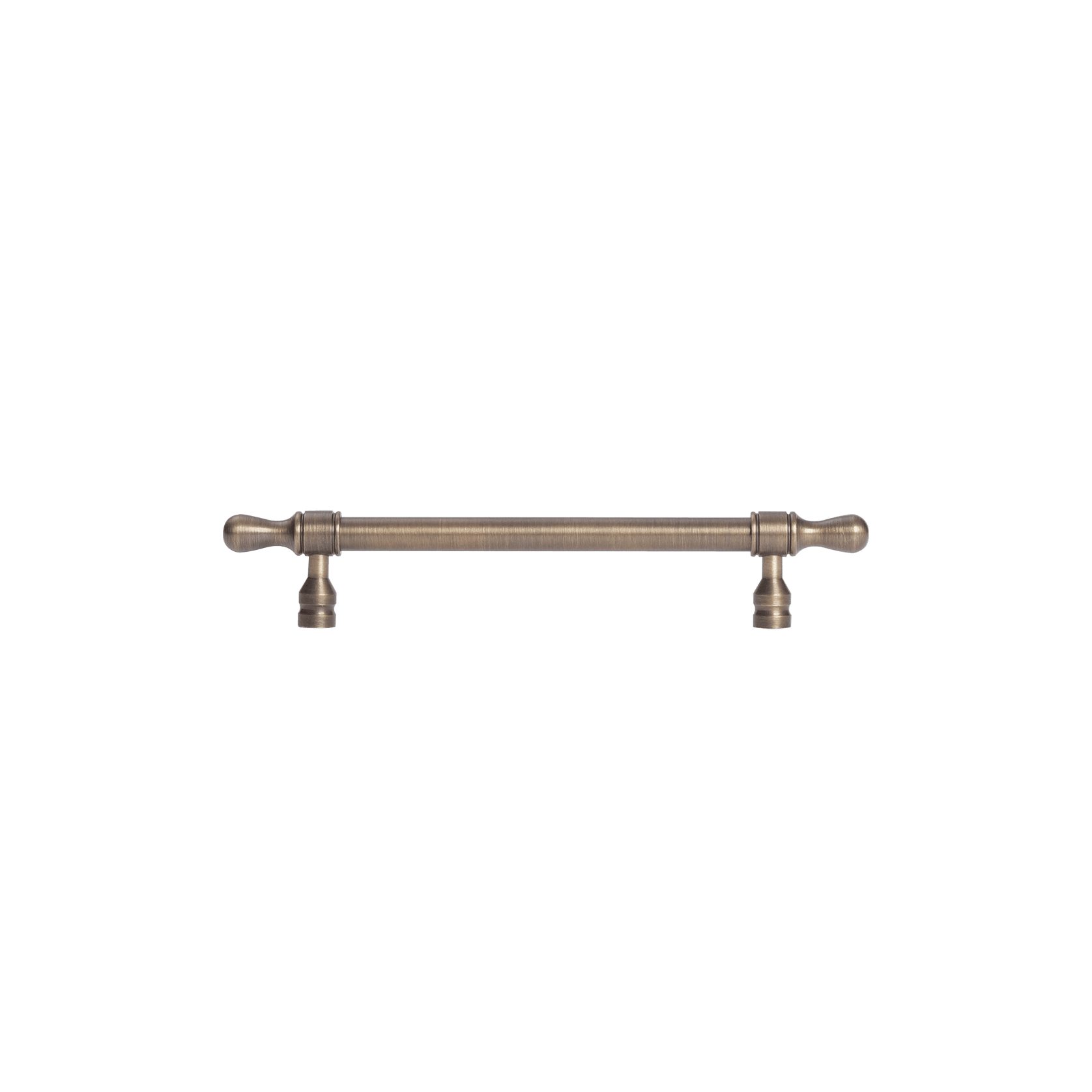 KT&CO Kitchen cabinet handles antique aged brass Clovelly gallery detail image