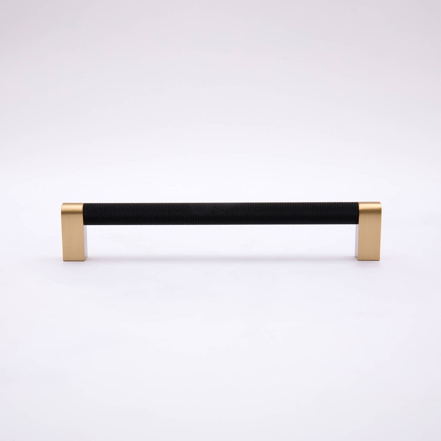 KT&CO Kitchen drawer handles matte black Brass Vaucluse gallery detail image
