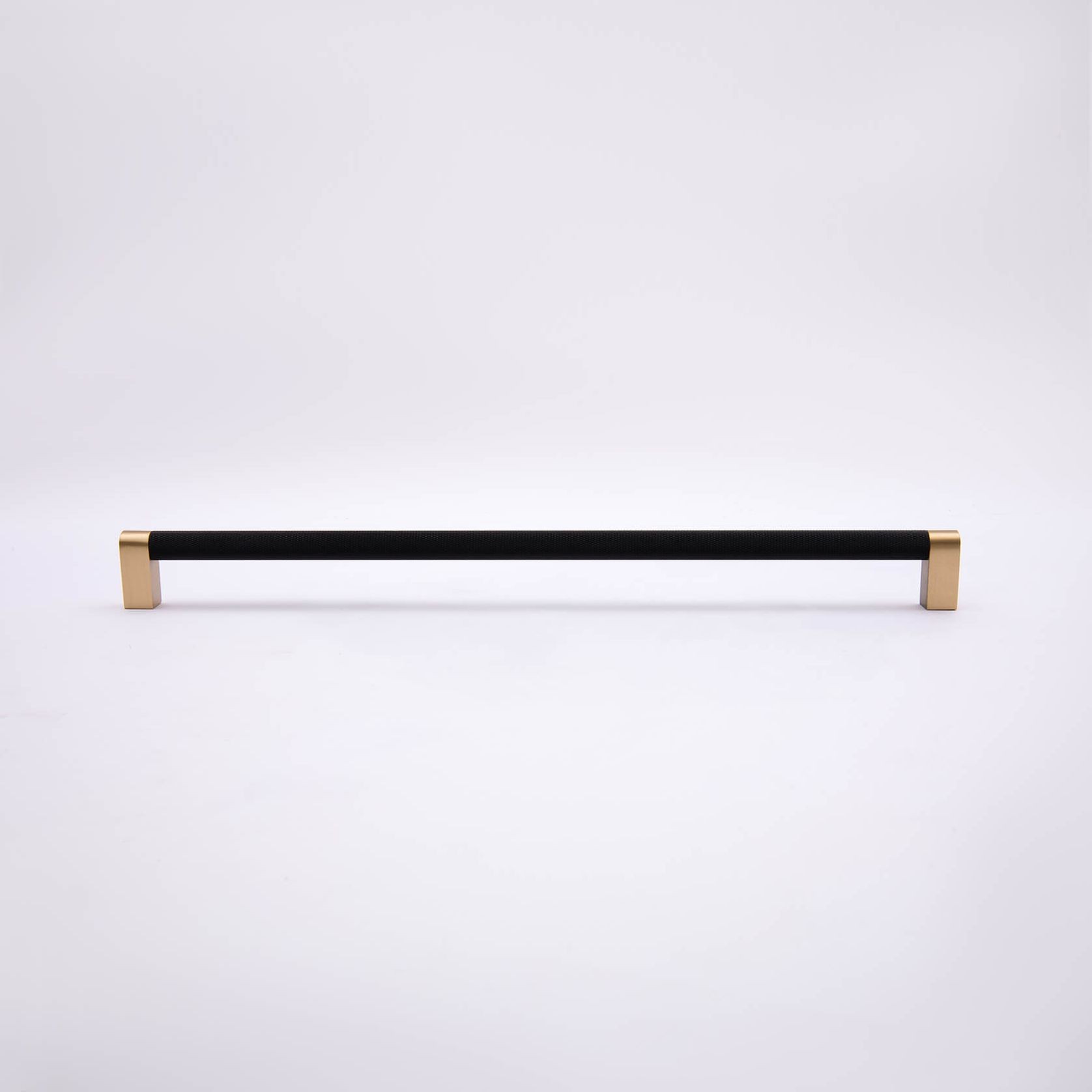 KT&CO Kitchen drawer handles matte black Brass Vaucluse gallery detail image