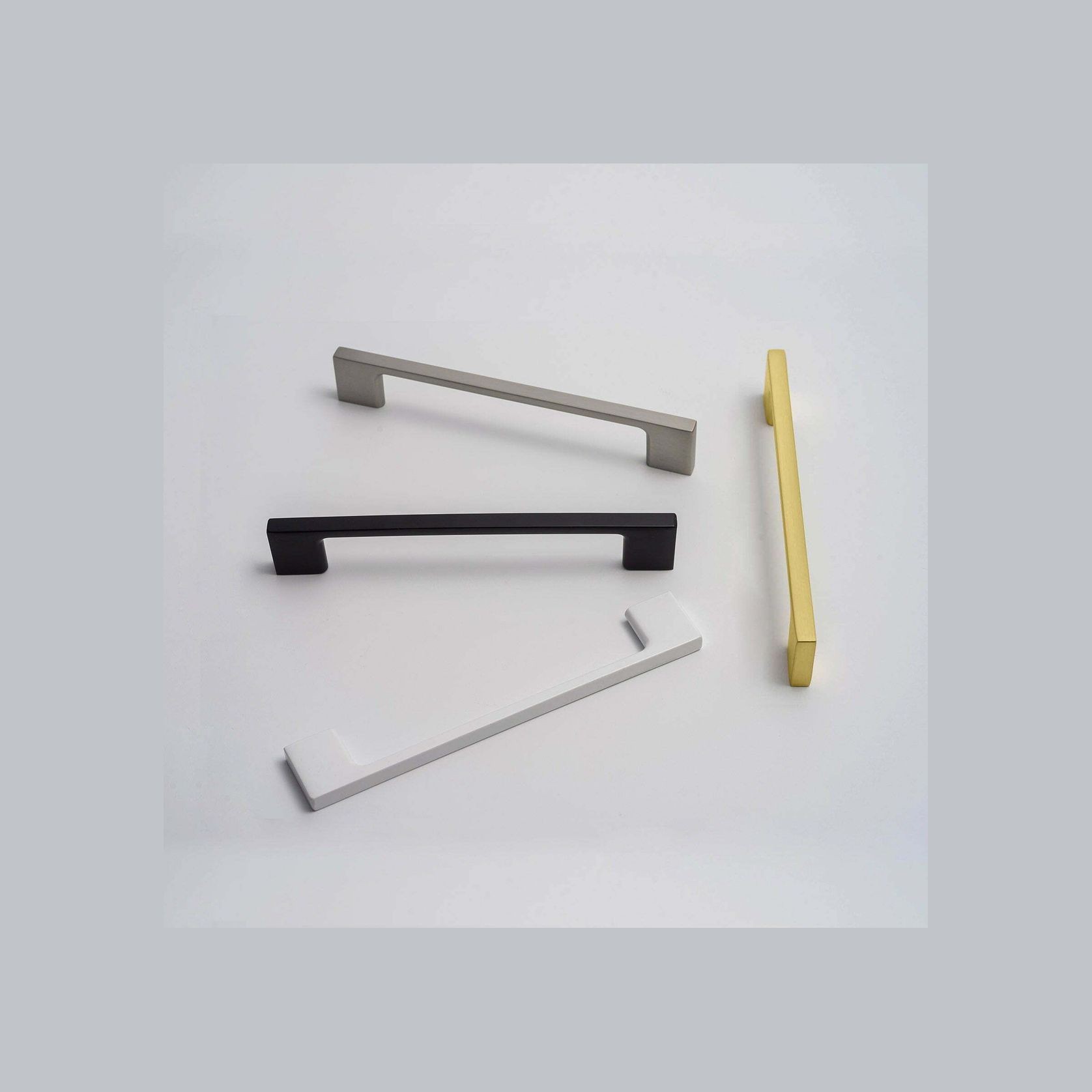 Kitchen handles ballarat Matt black /Brushed brass/Brushed nickel/Matt white gallery detail image