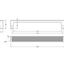 Barolo D Cabinet Handle & Tapered Knob gallery detail image