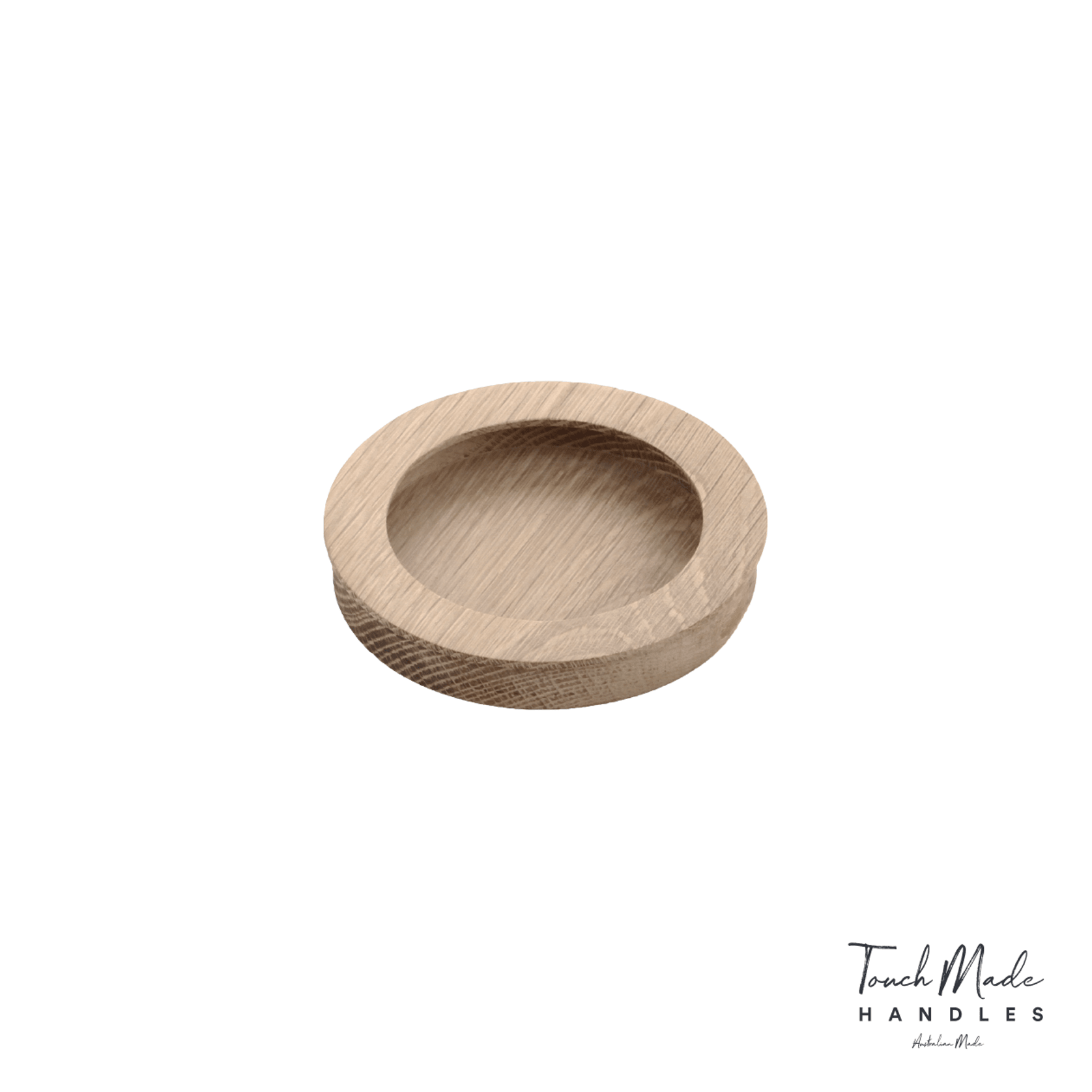 Cascade Recessed Round Timber Handles gallery detail image
