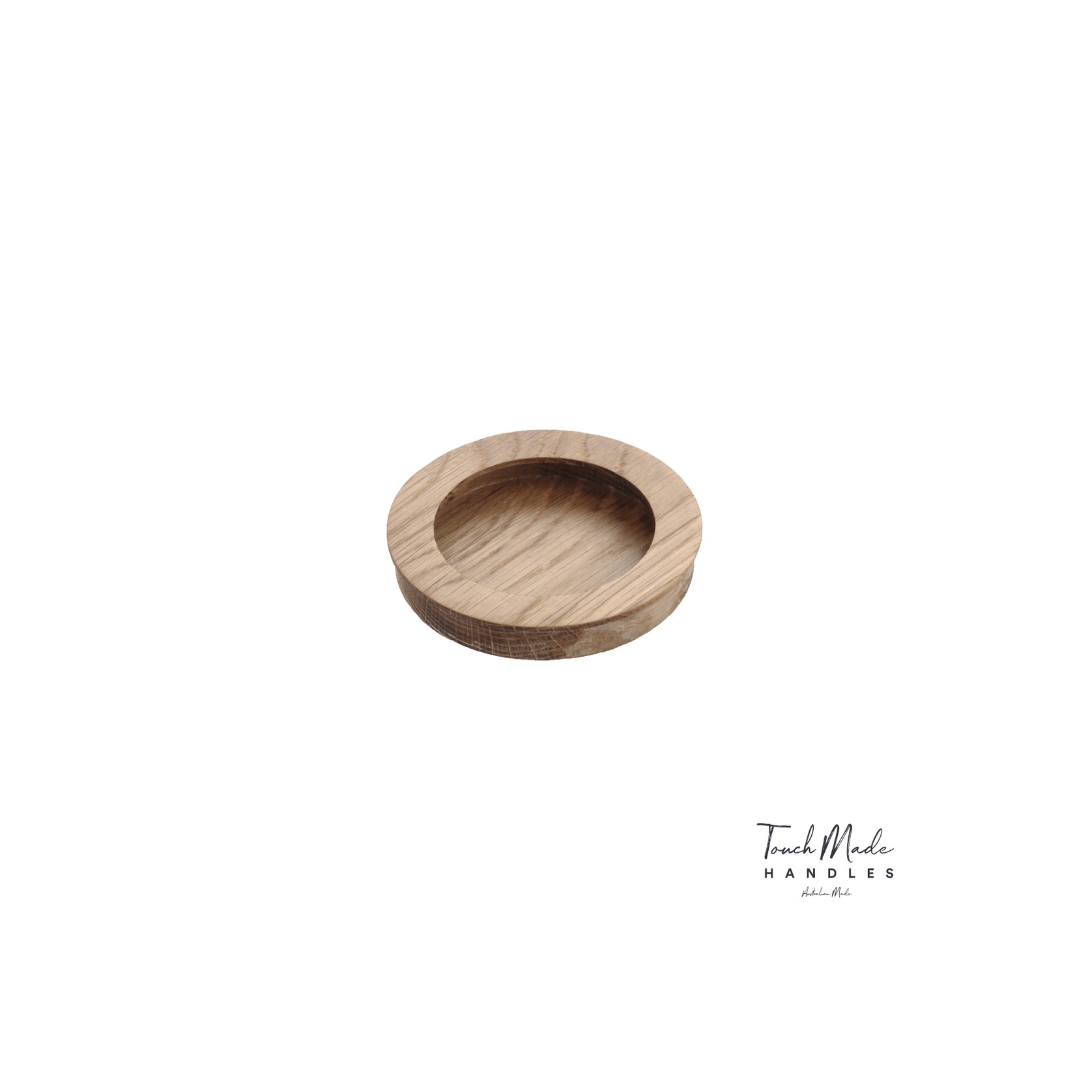 Cascade Recessed Round Timber Handles gallery detail image