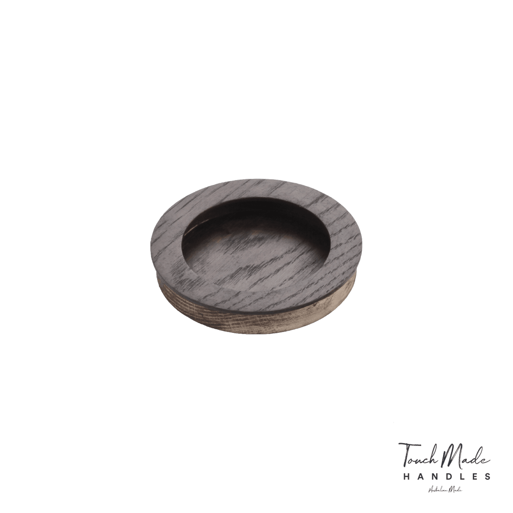 Cascade Recessed Round Timber Handles gallery detail image