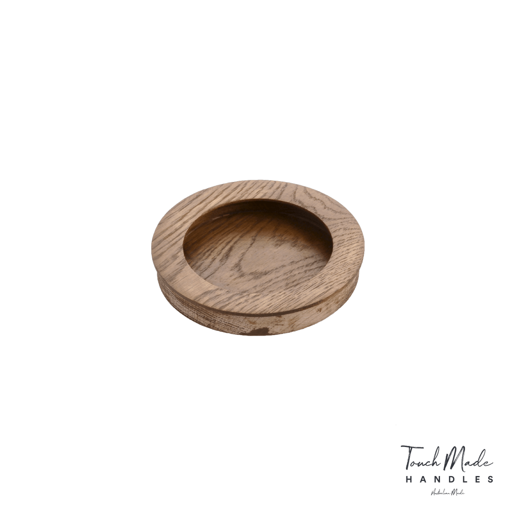 Cascade Recessed Round Timber Handles gallery detail image
