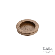 Cascade Recessed Round Timber Handles gallery detail image