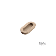 Cascade Recessed Oval Small Timber Handles gallery detail image