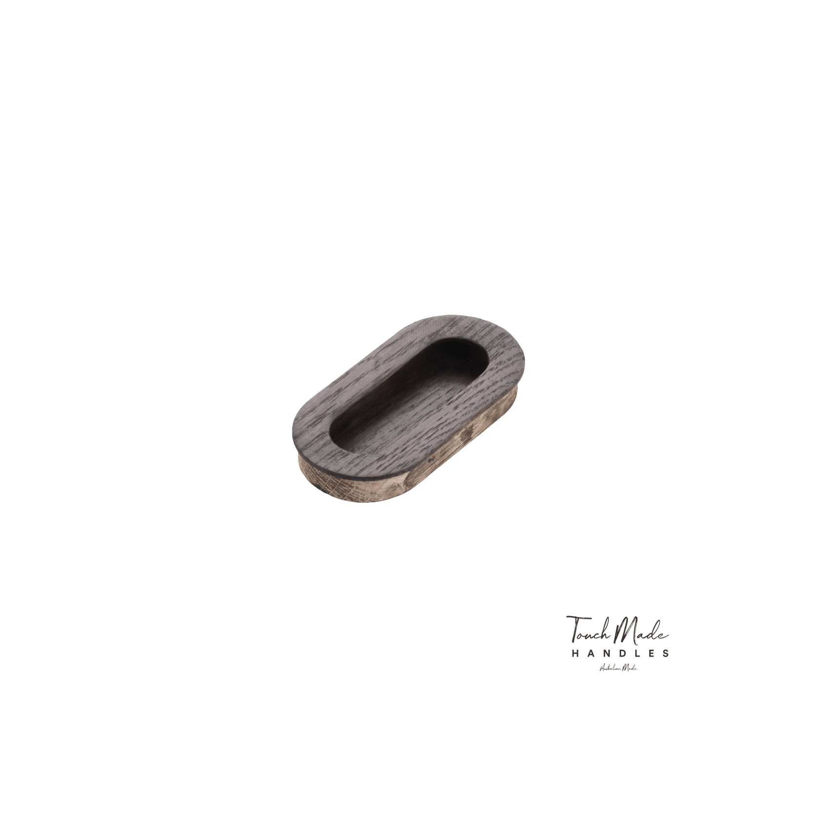 Cascade Recessed Oval Small Timber Handles gallery detail image