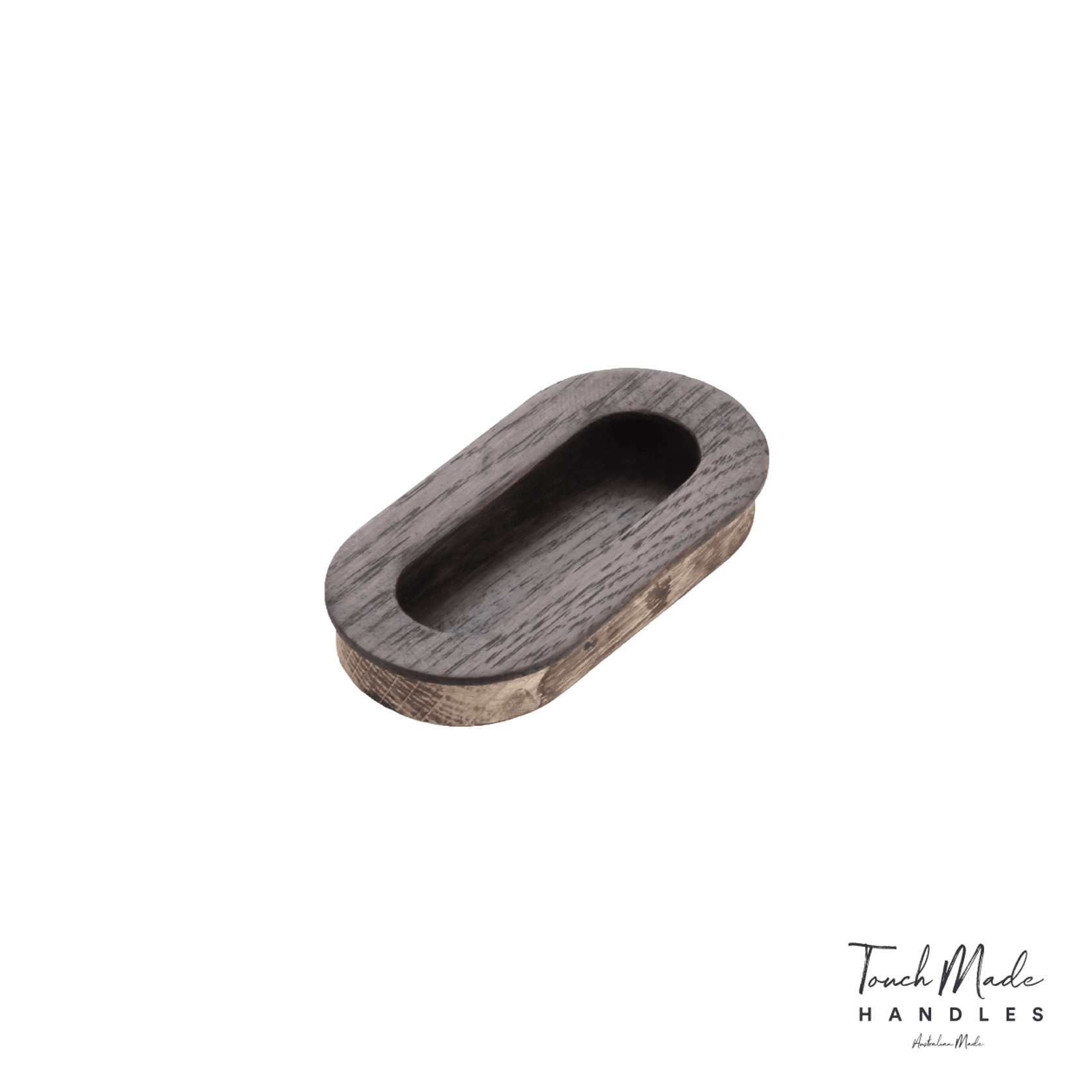 Cascade Recessed Oval Small Timber Handles gallery detail image