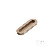 Cascade Recessed Oval Small Timber Handles gallery detail image